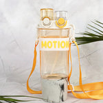 Load image into Gallery viewer, Motion Yellow water bottle
