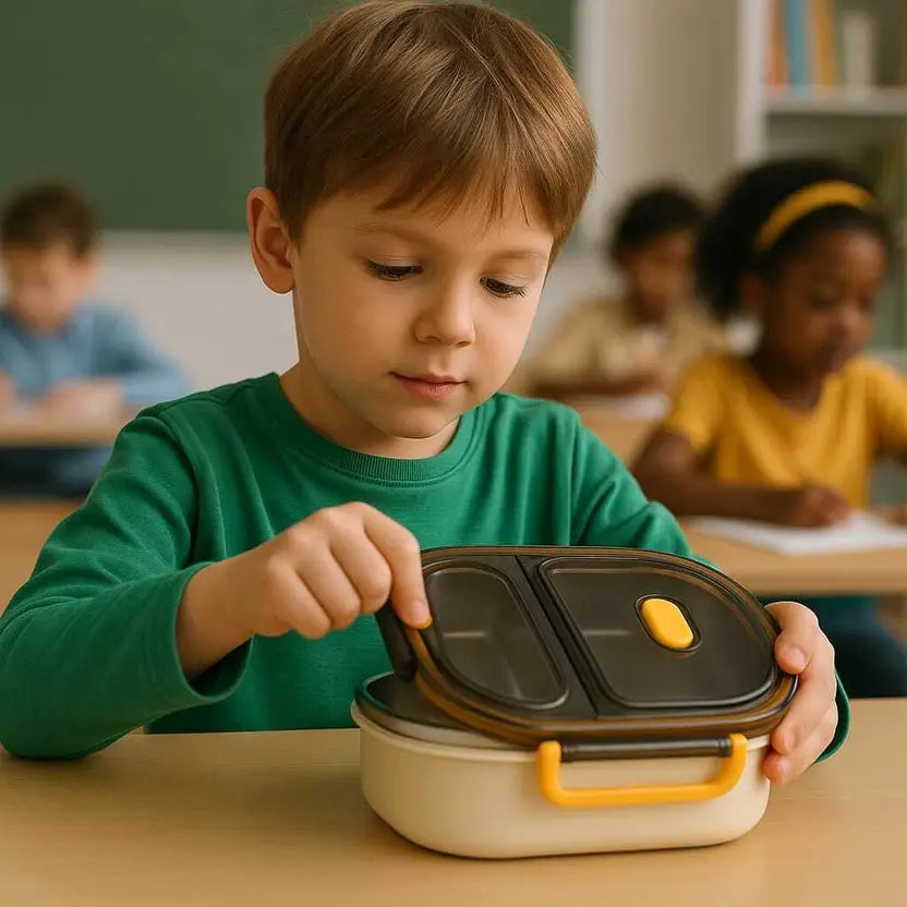 SUS304-Lunch Box- white