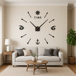 Load image into Gallery viewer, DIY-WALL-CLOCK-BLACK
