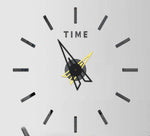 Load image into Gallery viewer, ZH408-BLACK-3D-WALL CLOCK-DIY CLOCK
