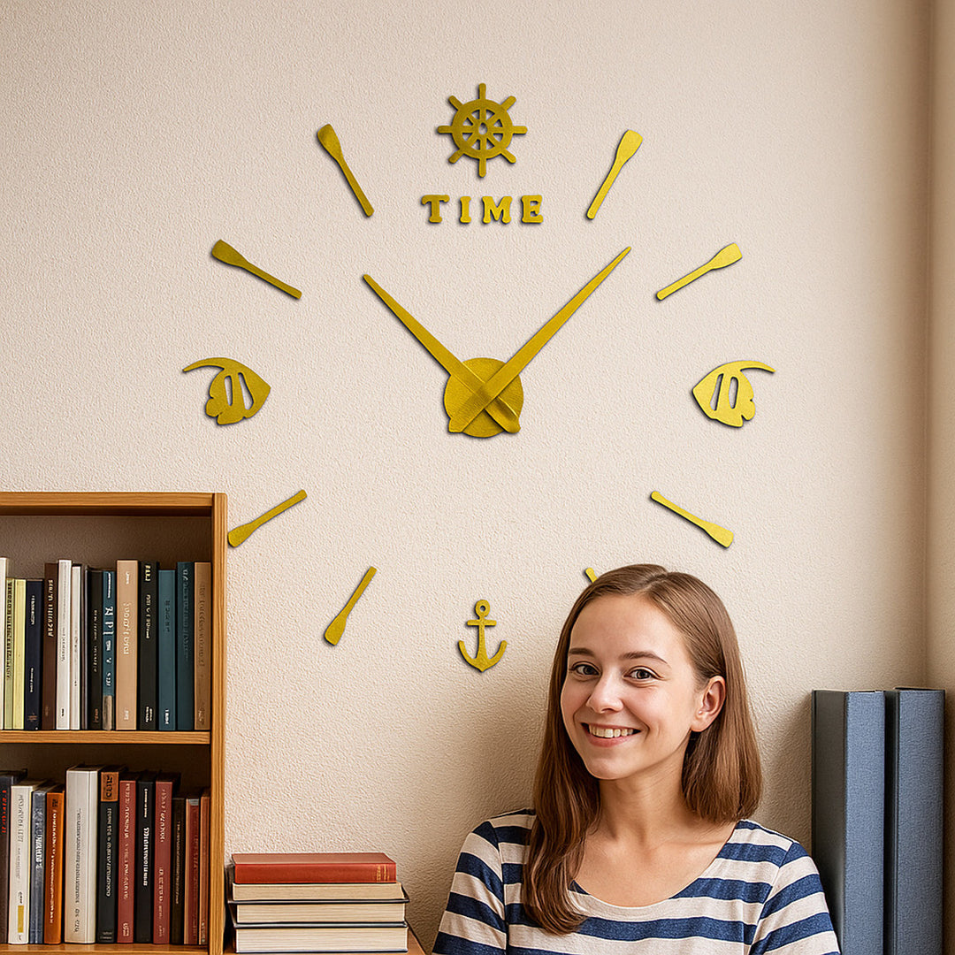 DIY-WALL-CLOCK-GOLD