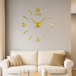 Load image into Gallery viewer, DIY-WALL-CLOCK-GOLD

