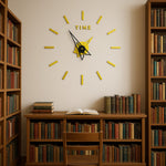 Load image into Gallery viewer, ZH408-GOLD-3D-WALL CLOCK-DIY CLOCK
