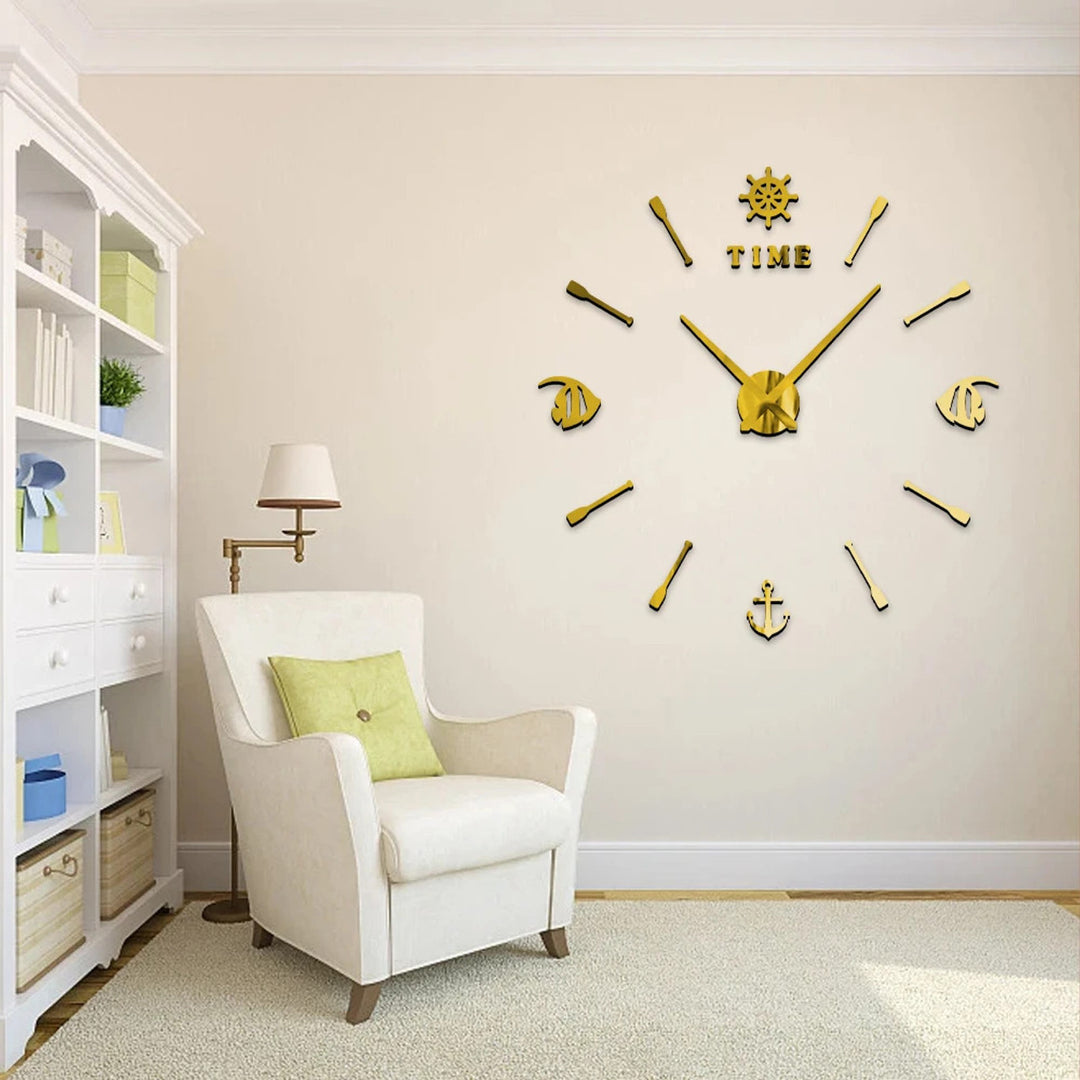 DIY-WALL-CLOCK-GOLD