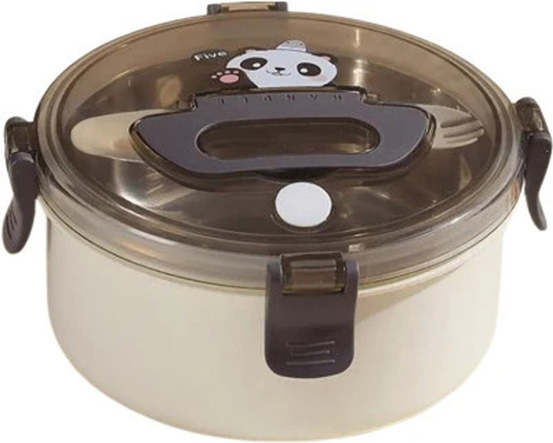 Bear Family Friendly - Lunch Box - Black