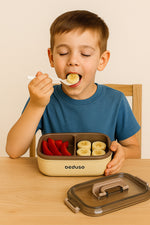 Load image into Gallery viewer, Beduso Leak-Proof Lunch Box - Light Brown
