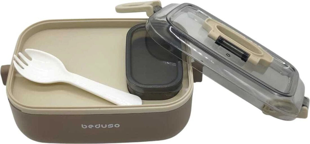 Beduso Leak-Proof Lunch Box - Brown