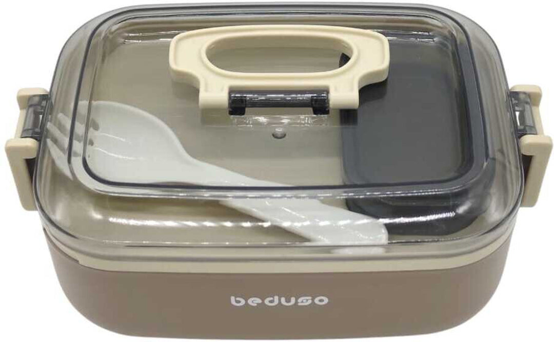 Beduso Leak-Proof Lunch Box - Brown