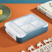 Bento Lunch Box Navi Blue 4 Slots