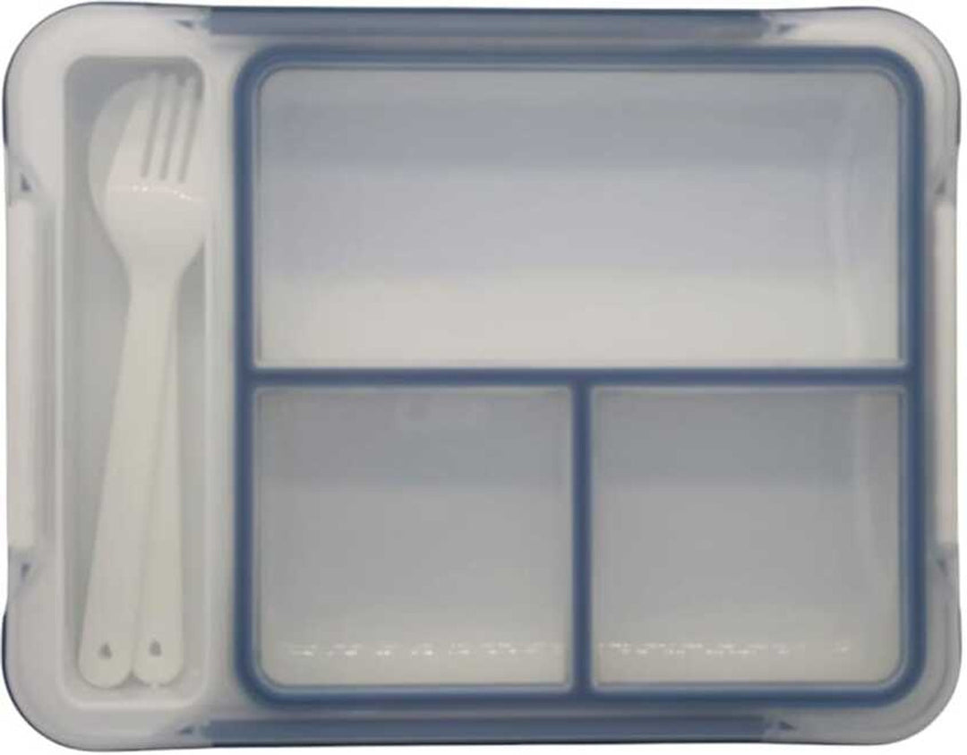 Bento Lunch Box Navi Blue 4 Slots
