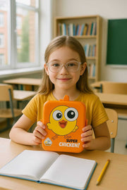 Chicken-Steel-Lunch-Box-Orange