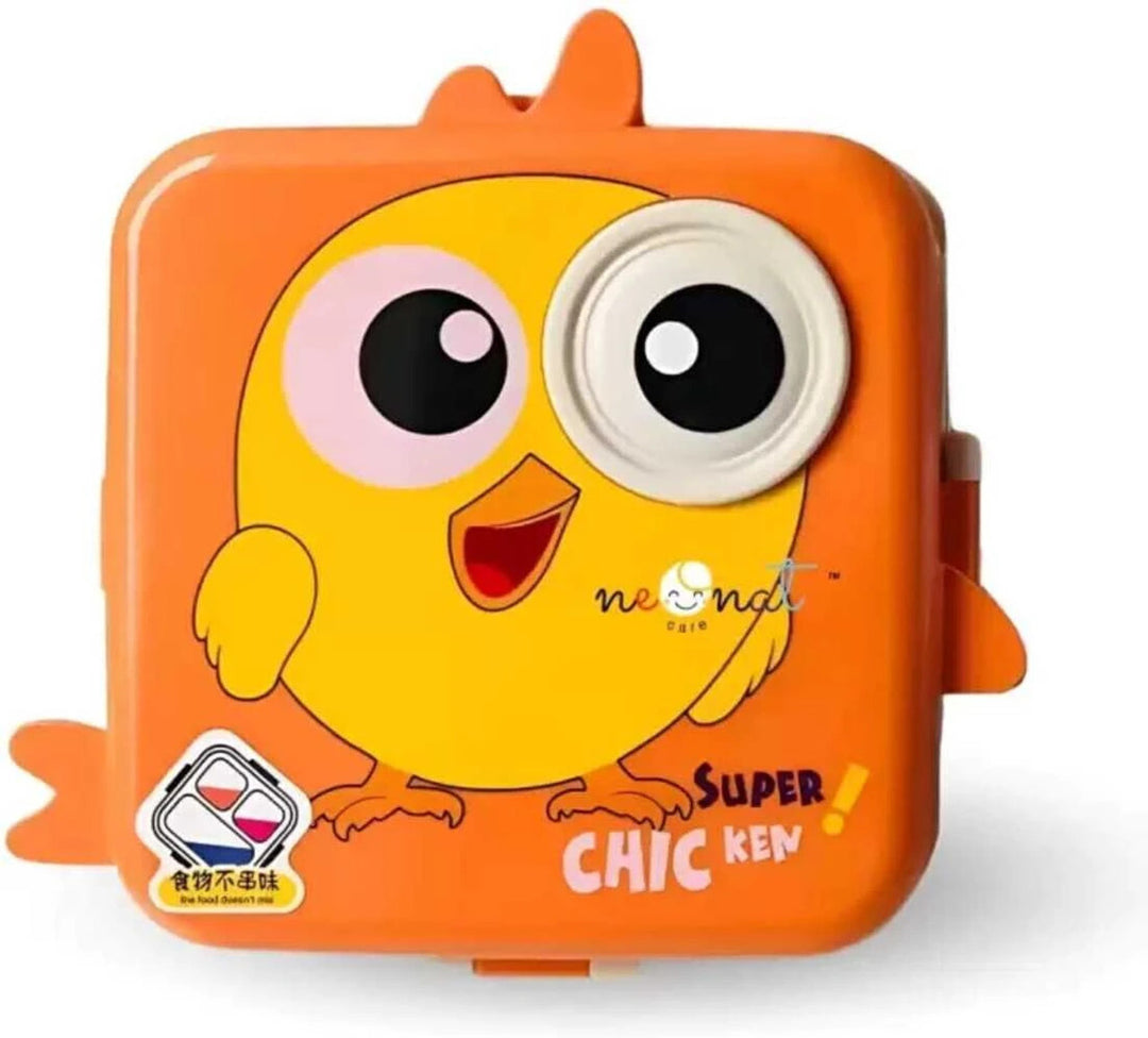 Chicken-Steel-Lunch-Box-Orange