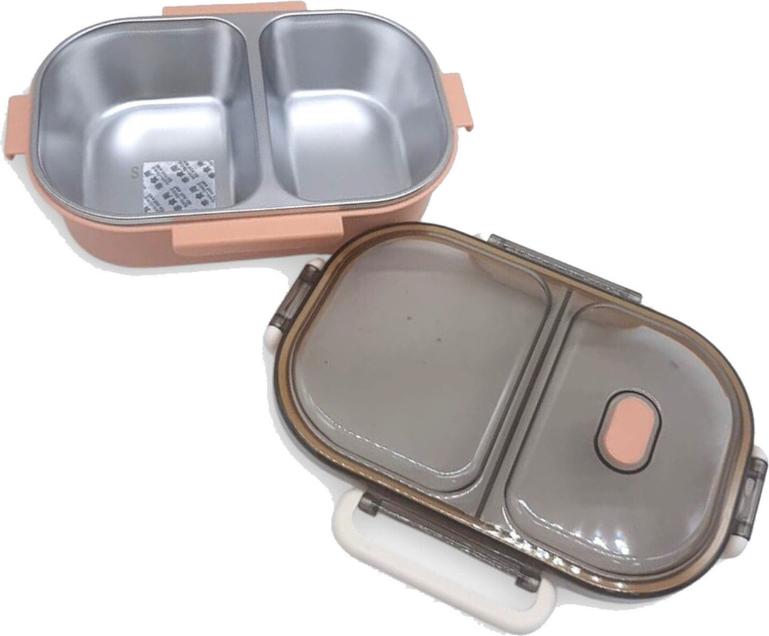 SUS304-Lunch Box- Pink