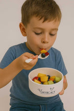 Load image into Gallery viewer, Crown of Glory -Round -Kids Lunch Box -Blue
