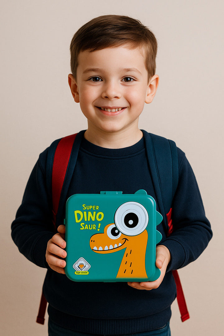 Dinosaur-Lunch-Box-Green