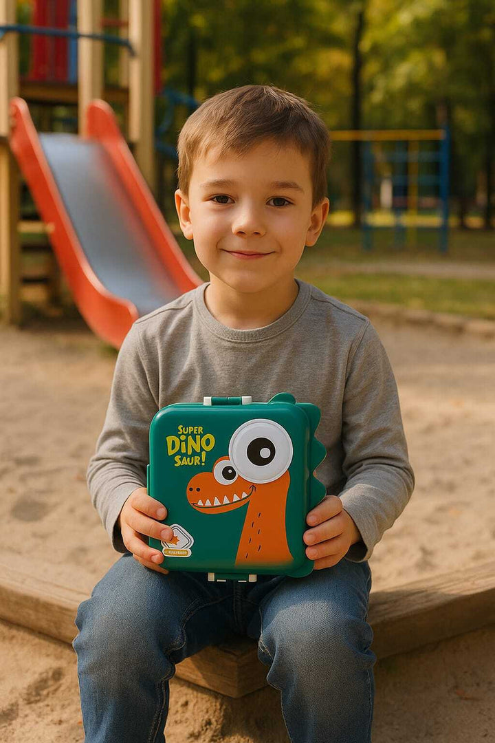 Dinosaur-Lunch-Box-Green