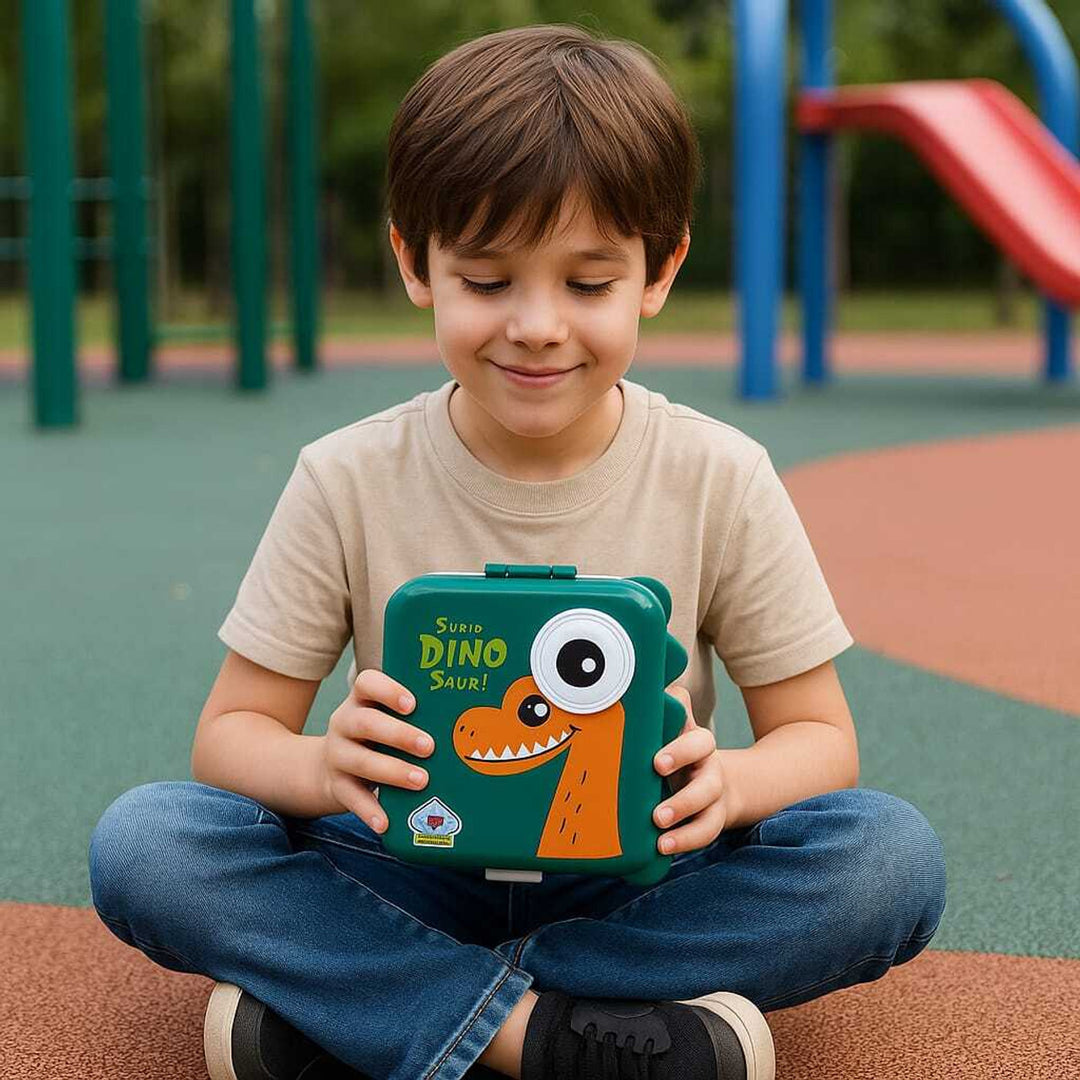 Dinosaur-Lunch-Box-Green