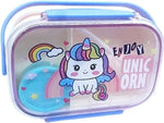 Load image into Gallery viewer, Unicorn Kids picnic Lunch Box pink
