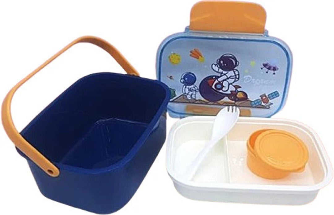 Dream Space Kids Lunch Box Blue