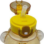Load image into Gallery viewer, Bear Design Water Bottle - Smile- Yellow
