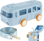 Load image into Gallery viewer, Cool Cute Bus - Kids - Water Bottle - Blue
