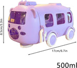 Load image into Gallery viewer, Cool Cute Bus - Kids - Water Bottle - Purple
