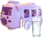 Load image into Gallery viewer, Cool Cute Bus - Kids - Water Bottle - Purple
