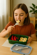 Load image into Gallery viewer, PICNIC LUNCH-800ML-GREEN-BOX
