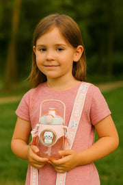 Kids-Waterbottle-Pink-CAT LOGO