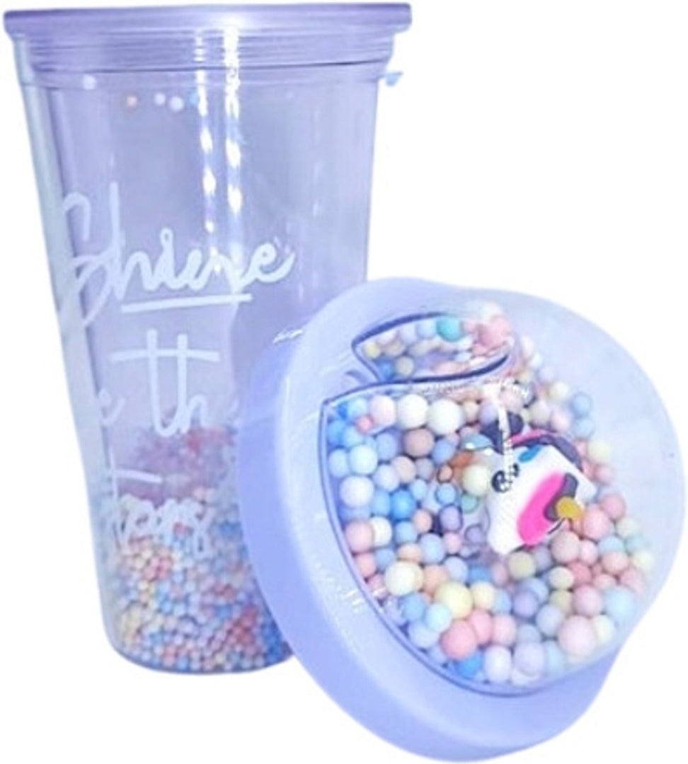 Shine Like The Star Water Bottle - Purple