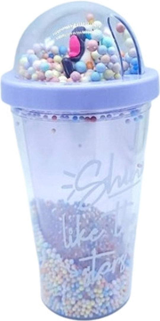 Shine Like The Star Water Bottle - Purple