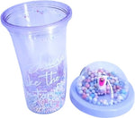 Load image into Gallery viewer, Shine Like The Star Water Bottle - Purple
