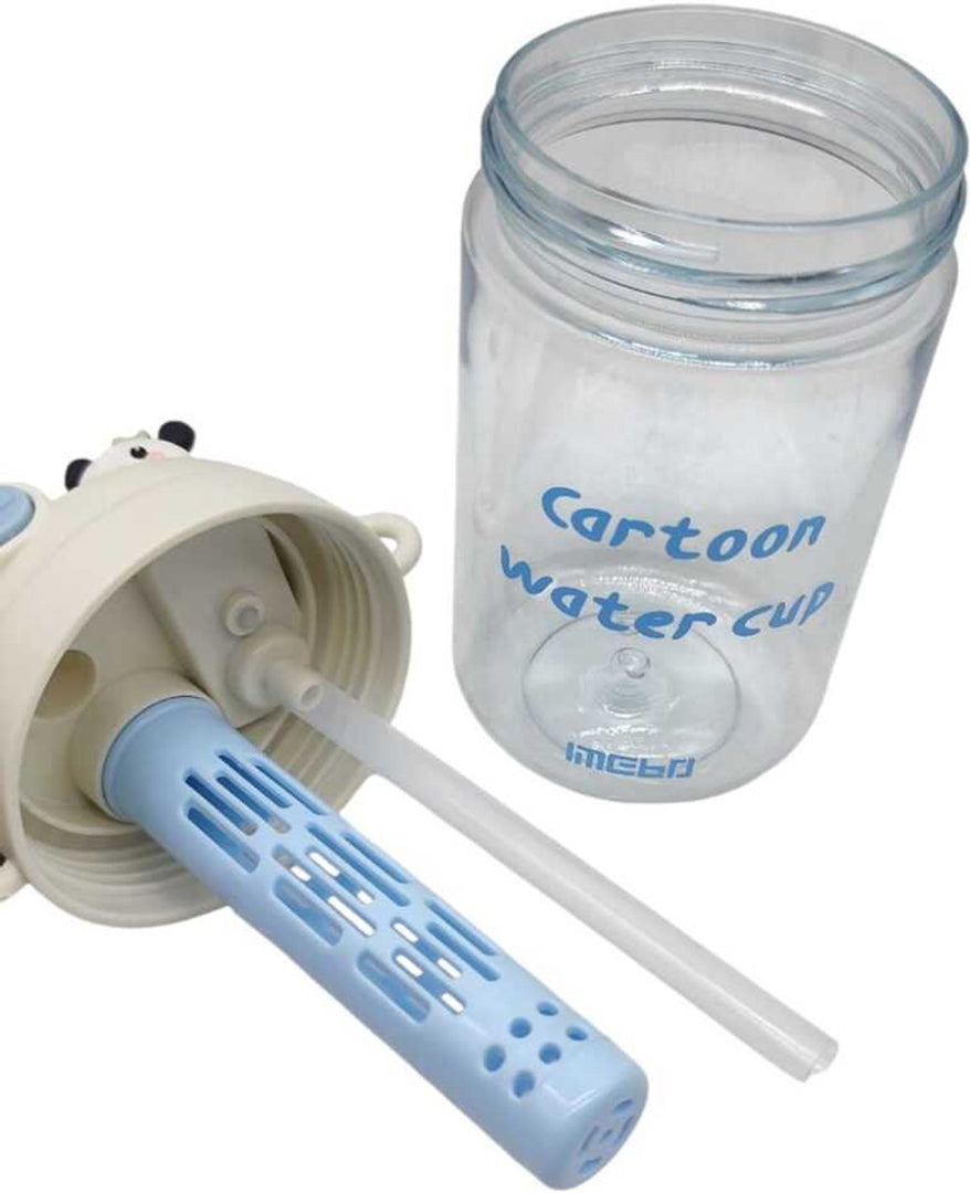 Kids-Water-Bottle-White-Cartoon water cup