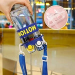 Load image into Gallery viewer, Water-Bottle-Blue-Motion
