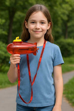 Load image into Gallery viewer, Kids-Water Bottle-RED-Submarine
