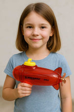 Load image into Gallery viewer, Kids-Water Bottle-RED-Submarine
