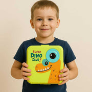 Super Dino Saur-Kids Lunch Box-Green