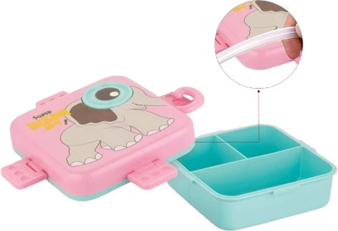 Super Elephant - Pink - Kids Lunch Box