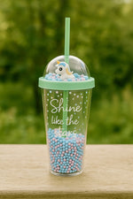 Load image into Gallery viewer, Shine Like The Star Water Bottle - Green
