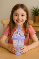 Load image into Gallery viewer, Shine Like The Star Water Bottle - Blue
