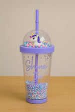 Load image into Gallery viewer, Shine Like The Star Water Bottle - Blue
