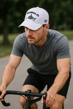 Load image into Gallery viewer, original-CAP-FL-Shark Logo-WHITE
