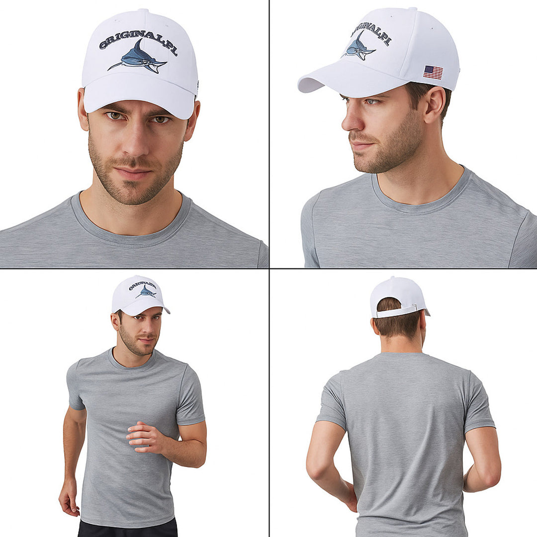 original-CAP-FL-Shark Logo-WHITE