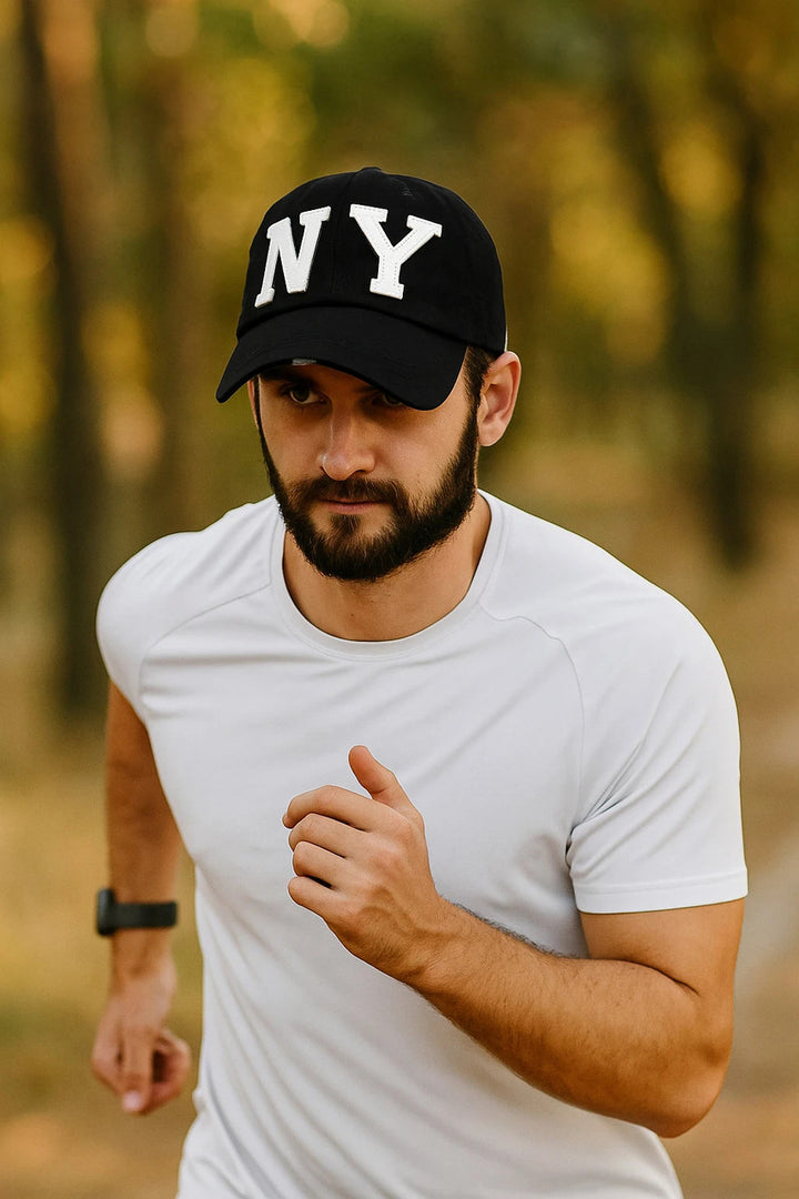 N.Y-CAP-BLACK-STYLISH