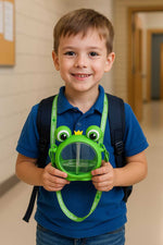 Load image into Gallery viewer, Bear(Look)-Green-water bottle
