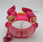 Load image into Gallery viewer, Bear(Look)-Water-Bottle-Kids-Red
