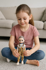 Load image into Gallery viewer, Modabay Fashion Play Doll for Cute Outfit Girls with movable Joint  (Multicolor)
