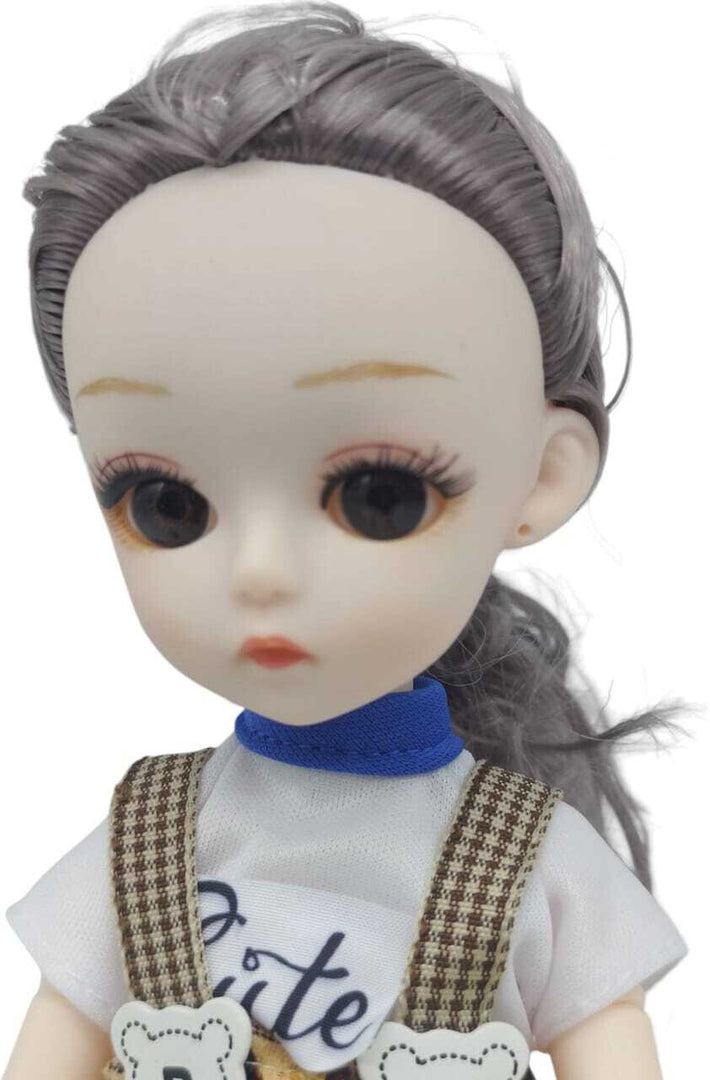 Modabay Fashion Play Doll for Cute Outfit Girls with movable Joint  (Multicolor)