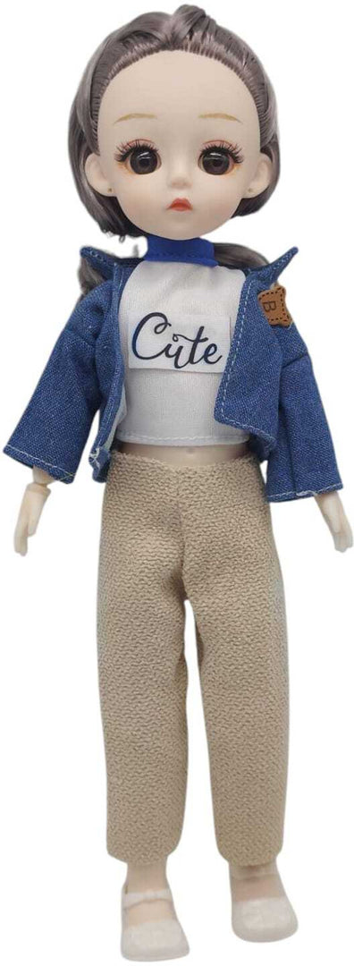 Modabay Jointly Movable silicon Doll for Kids  (Multicolor)