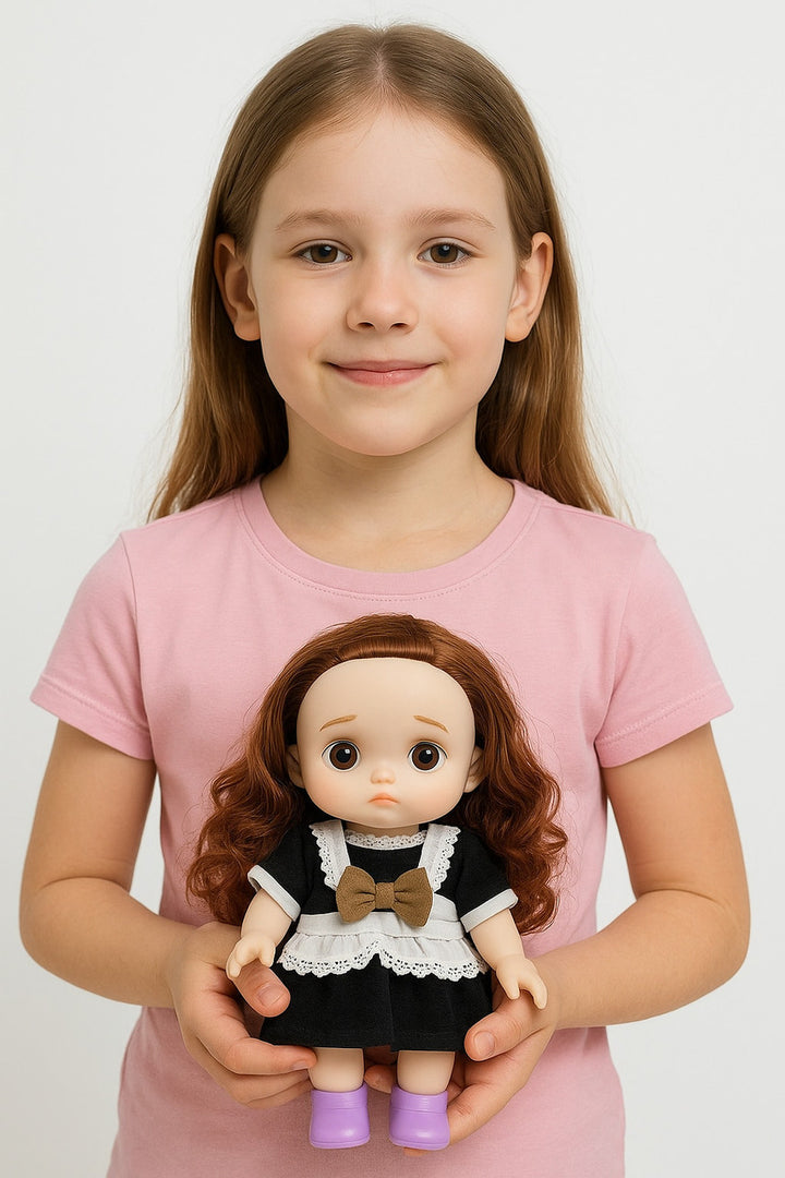 Modabay Lovely Baby Silicon Doll  (Black)